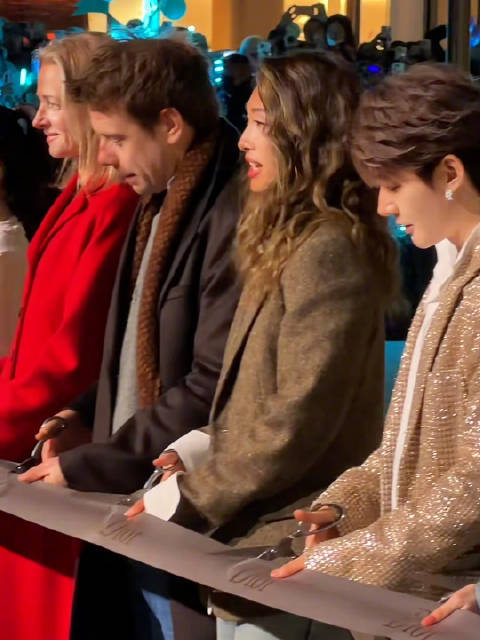 迪奥北京之家开幕，德尔芬·阿尔诺、章子怡等众星云集