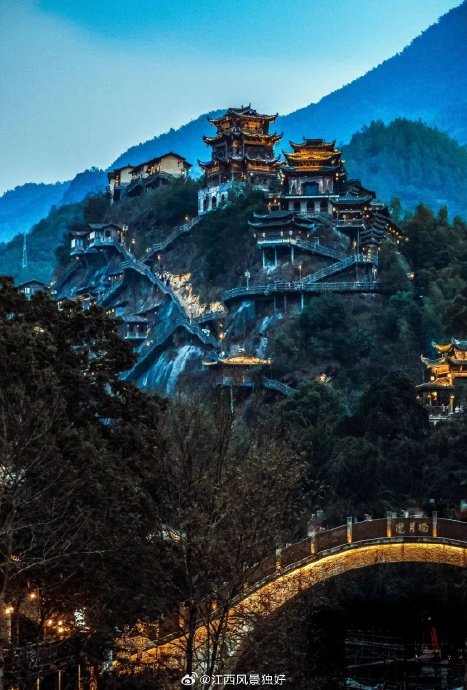 江西望仙谷风光视频被误标日本，中国驻印使馆辟谣