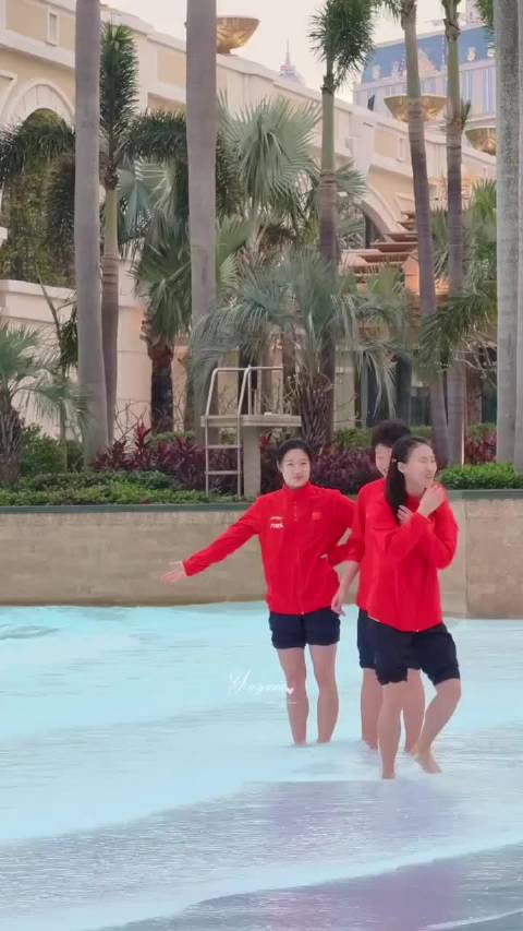 陈芋汐、陈艺文、昌雅妮训练场放飞自我，全红婵缺席引遗憾