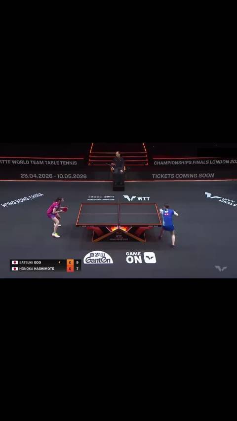 大藤沙月4比0横扫桥本帆乃香晋级WTT香港总决赛女单八强