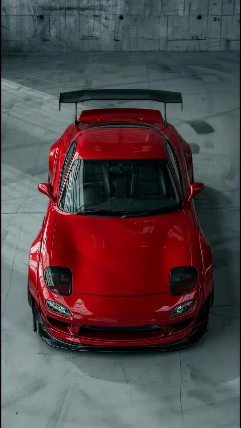 Mazda RX-7，你开马自达，难怪会塞车