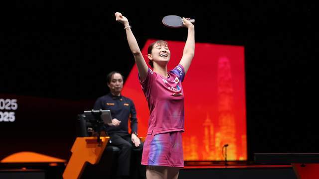 2025WTT总决赛次日精彩继续，中日三场内战令香港体育馆为之沸腾