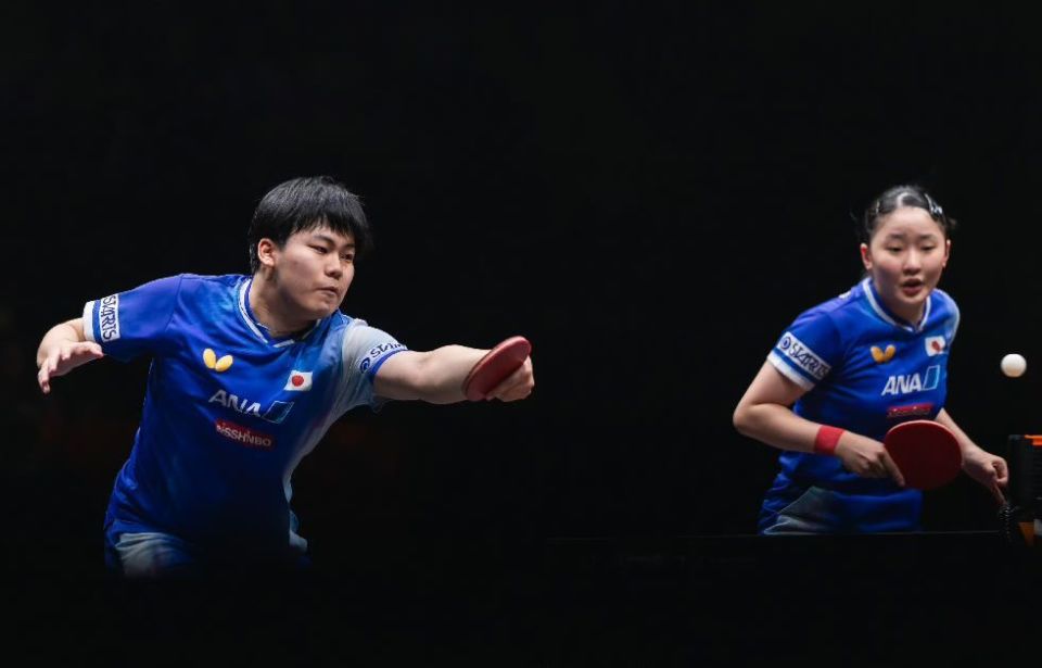 0-3！乒乓球总决赛：松岛张本再遭败绩，韩国队提前晋级混双4强