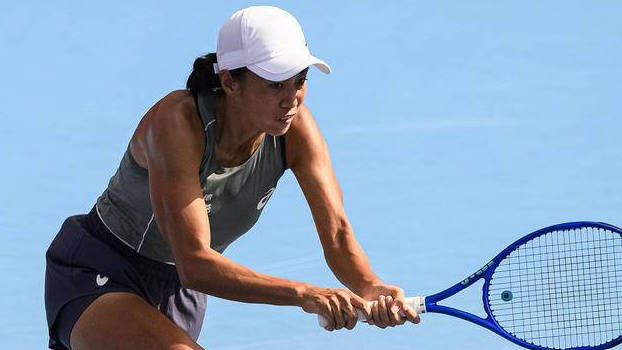 张帅WTA125利摩日止步次轮，负弗莱德萨姆交手0-2