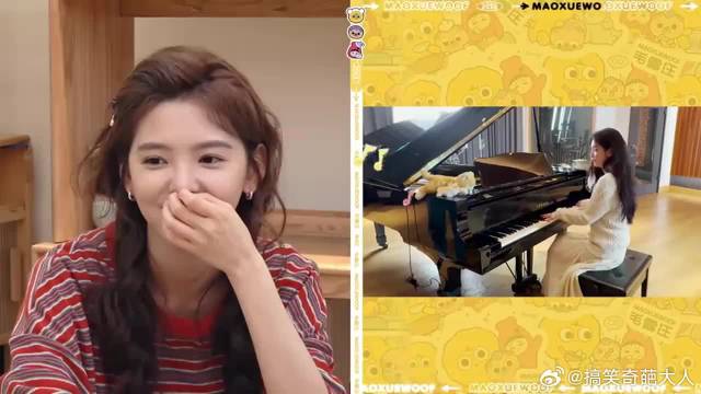 论扎心还得雪琴，调侃章若楠：钢琴弹的好唱歌一点不能听