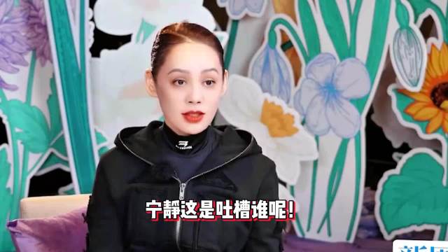 宁静吐槽有导演反对整容脸，自己却根本看不出来，张艺谋苏有朋在