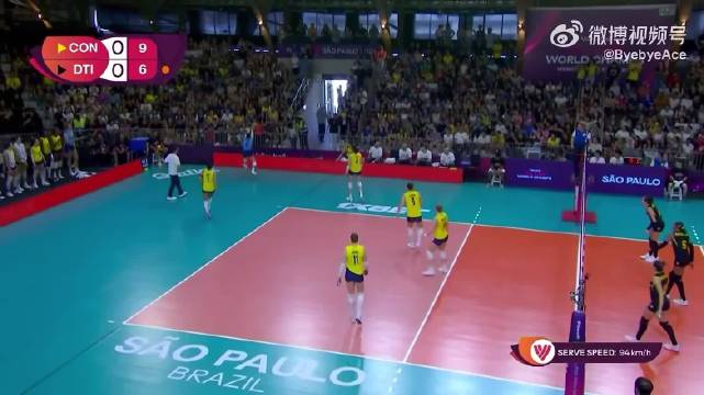 这种球只有朱婷才能打出来了