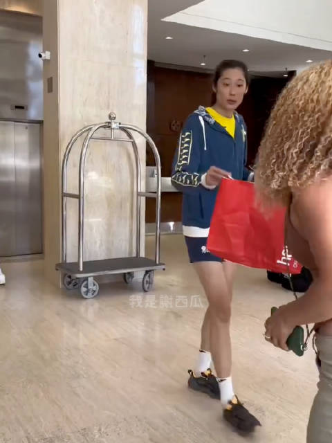 朱婷与巴西球迷（真爱）