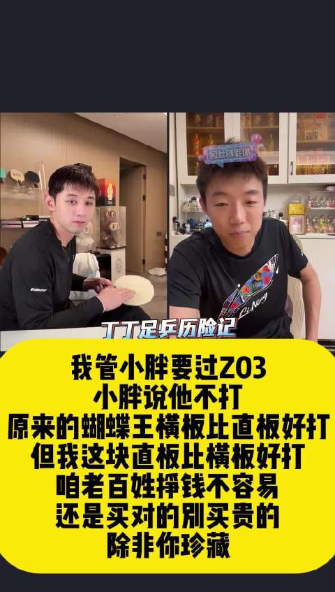 张继科谈樊振东球拍回收，揭秘蝴蝶底板特制内幕