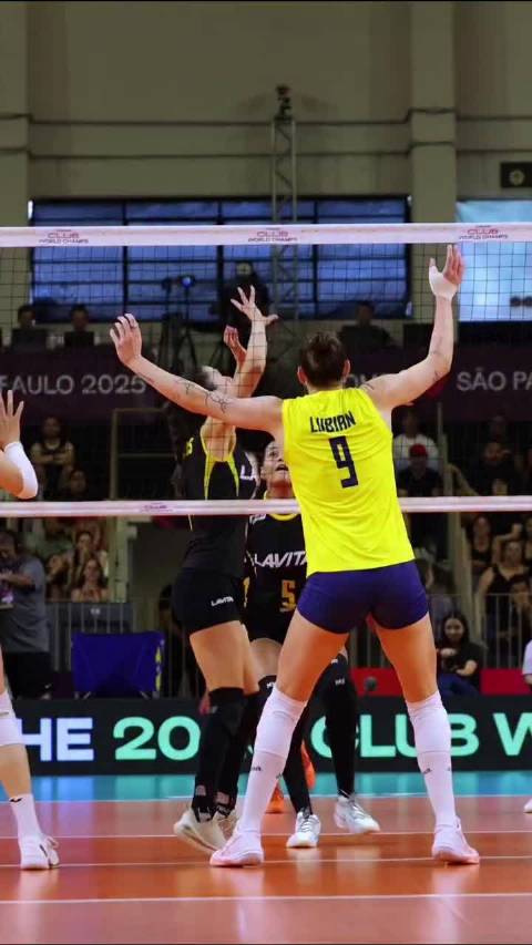 朱婷德吉纳罗圣保罗赛场大放异彩