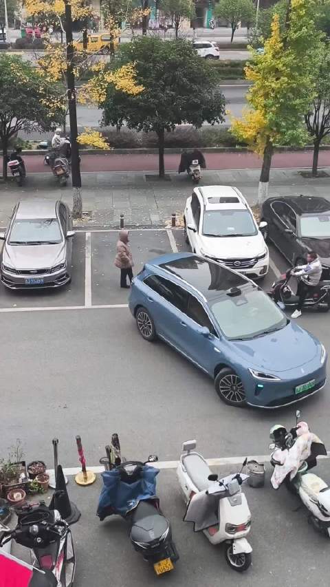 第一次意识到自动泊车是很有实用价值的功能