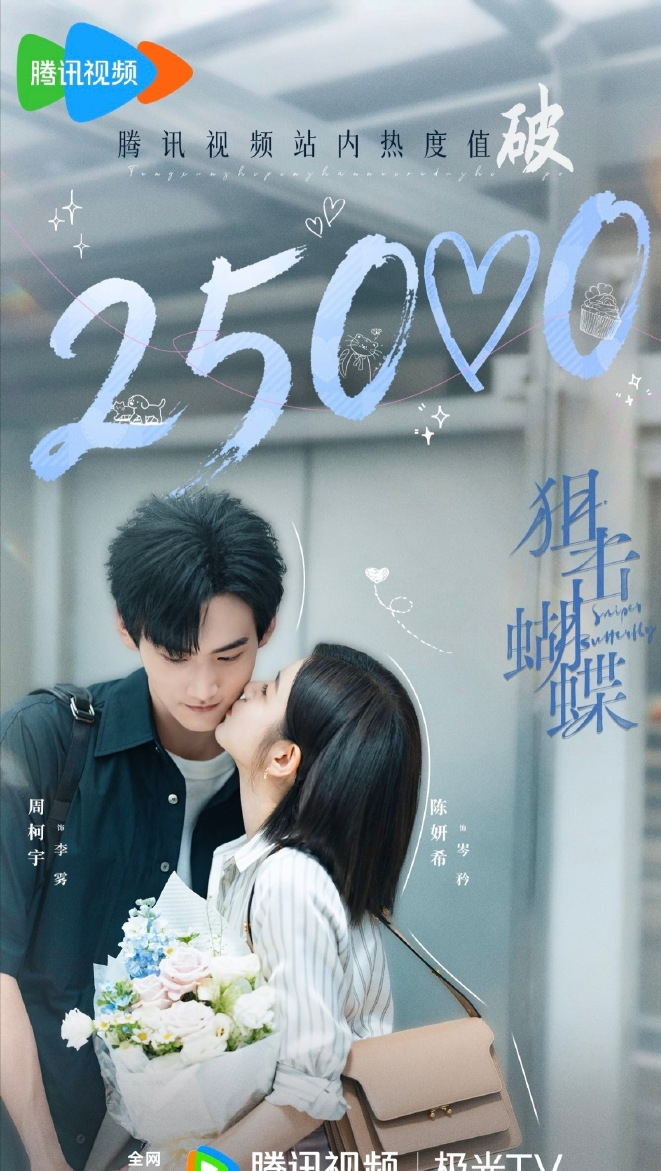 《狙击蝴蝶》6位美女颜值排名，陈小纭第4，陈妍希第3，第1是她