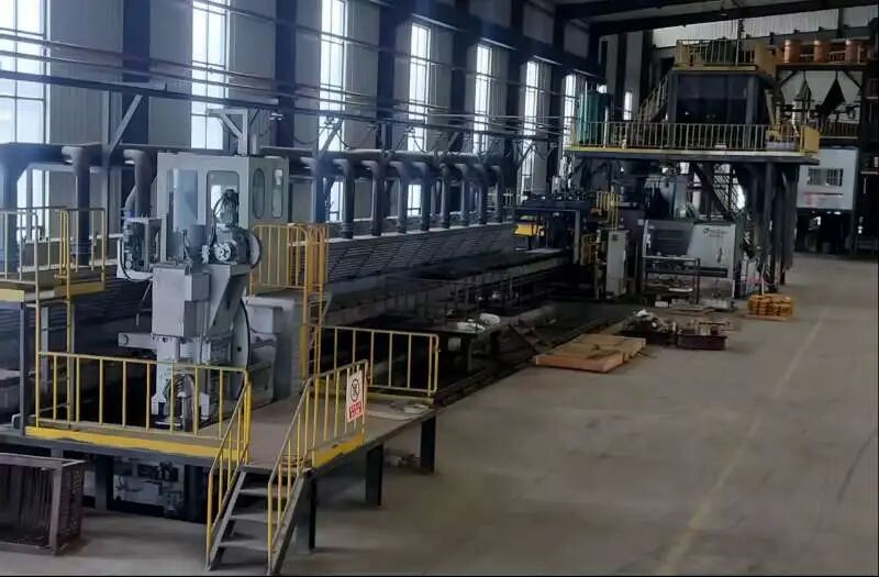 全自动造型机 来源：宝鸡市应急管理局