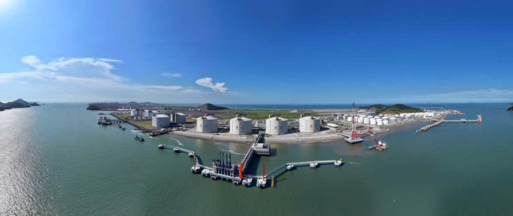 上海LNG站线扩建项目（一阶段）全景