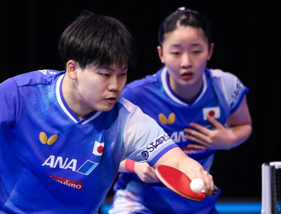 乒乓总决赛：混双4强诞生！松岛/张本3-2险胜，国乒2对组合过关