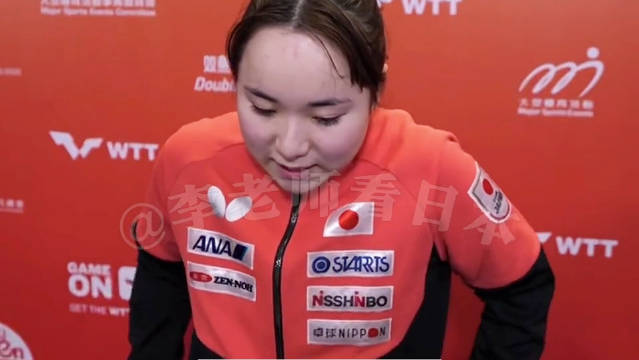 惜败长崎不能对阵孙颖莎、伊藤美诚深感惋惜