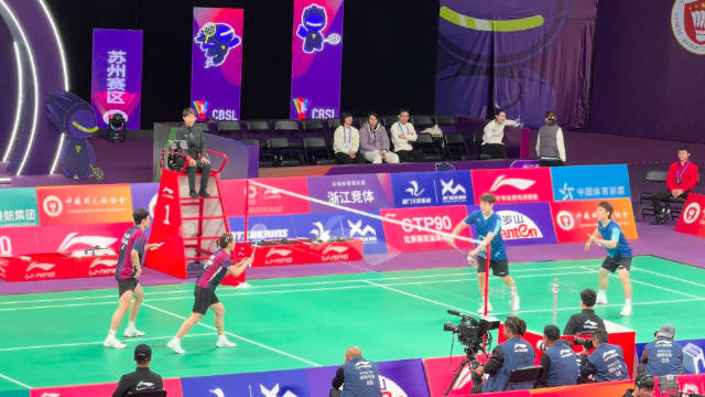 黄雅琼搭档徐承宰打混双，也有在羽超能看到