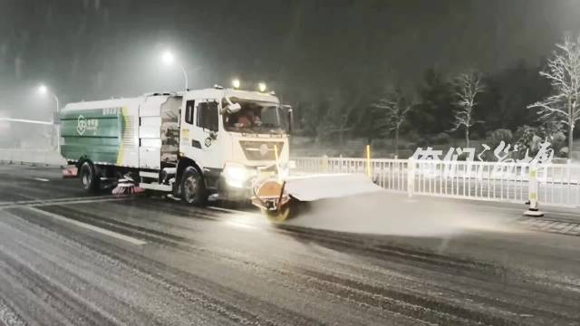 俺们淄博丨雪落无声，车行有辙