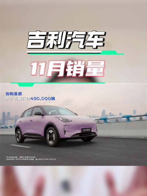 从11月的吉利汽车销量来判断该买哪个车
