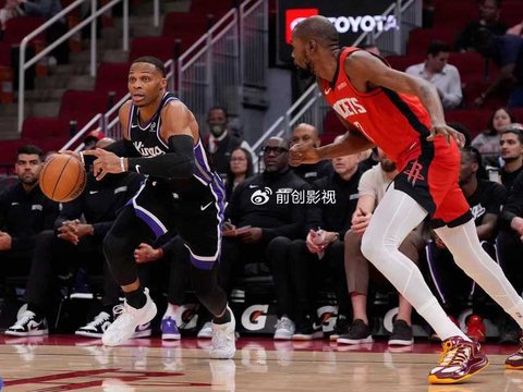 火箭送国王四连败！杜兰特申京阿门砍72分 威少总得分升历史第17