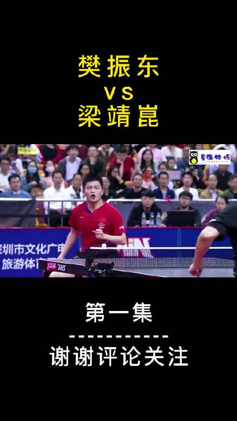 樊振东梁靖崑巅峰对决！全程超高压对抗，52球引爆全场！樊振东