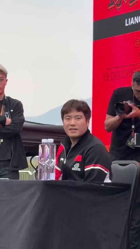 WTT香港总决赛球星见面会梁靖崑亮相