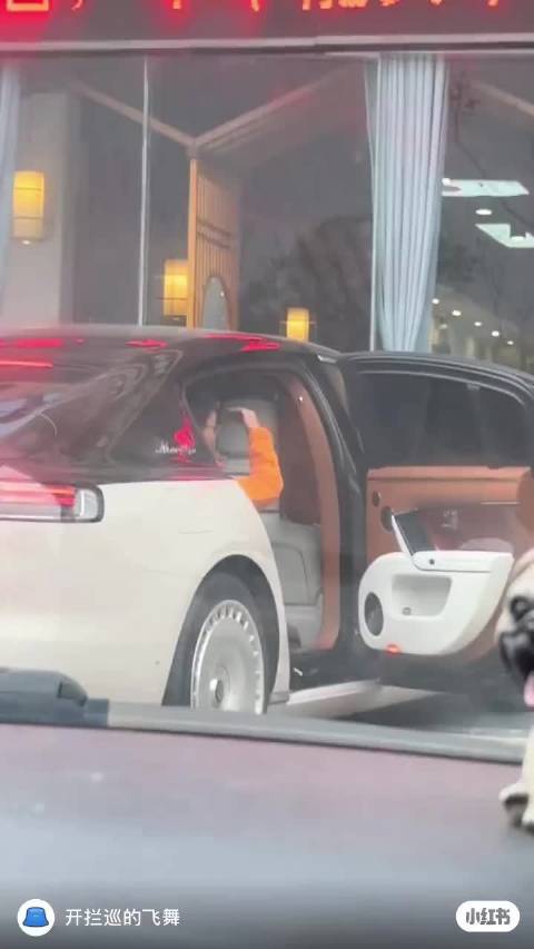 这小孩坐尊界S800享受隔空关门