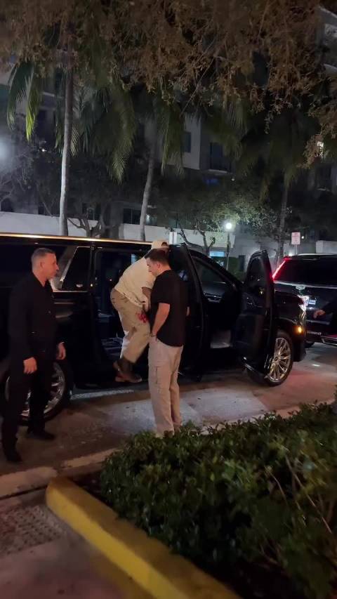 内马尔在美国迈阿密 内马尔