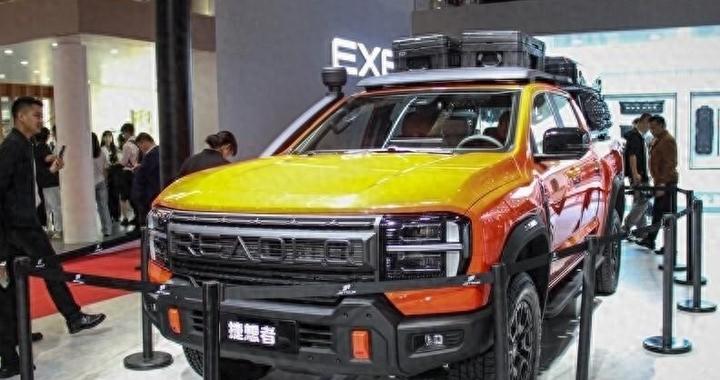 威麟捷想者12.58万起售 智能安全成皮卡竞争新战场