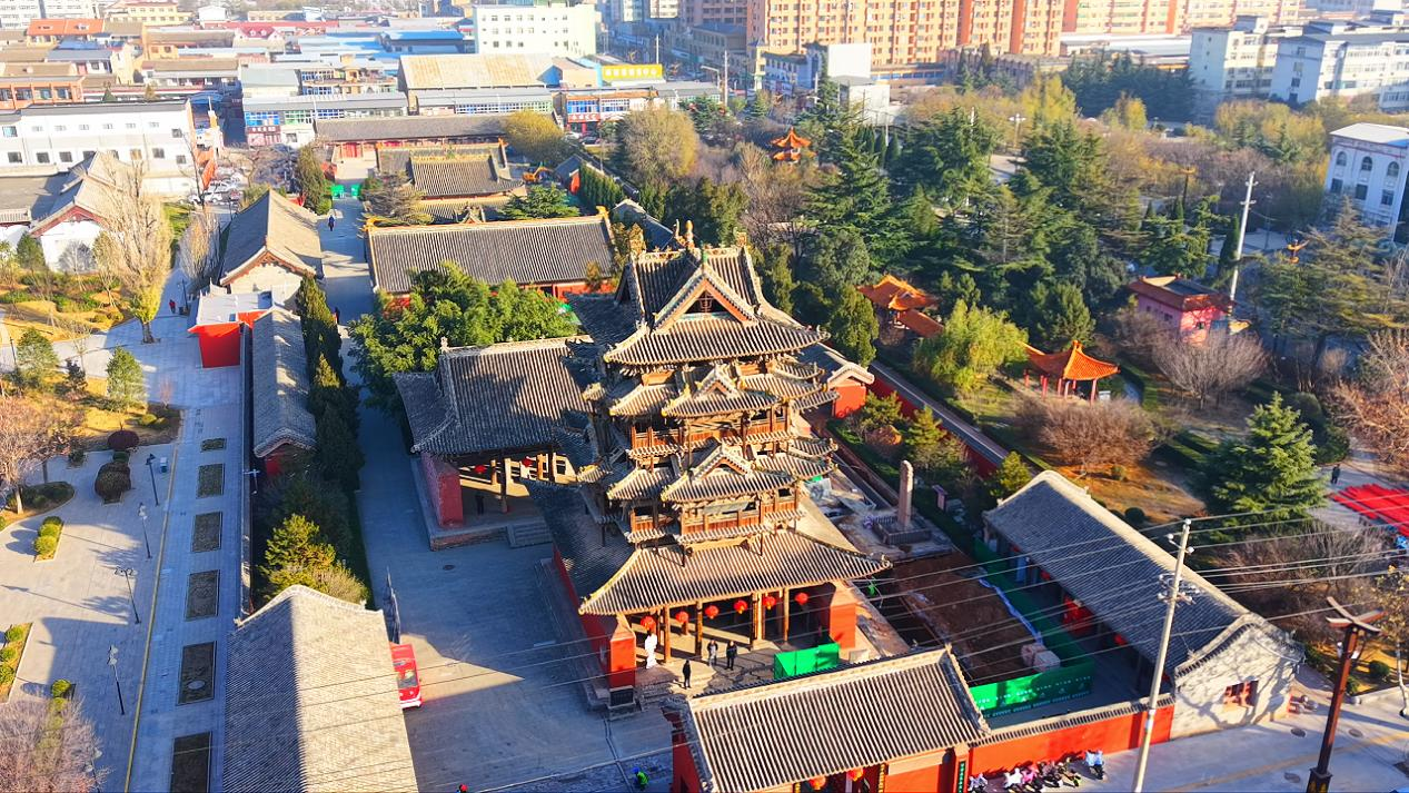 运城万荣县飞云楼。（许怡婷/摄）