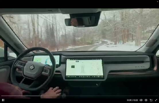 特斯拉杀手Rivian发布智驾系统宣传视频