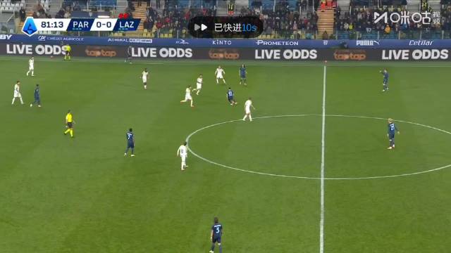 拉齐奥9人作战1-0客胜帕尔马，诺天王关键进球