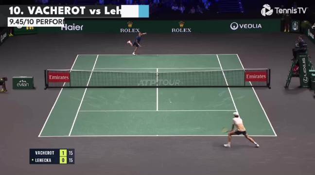 2025赛季最佳10场赛事盘点，辛纳6场领跑，阿卡2场