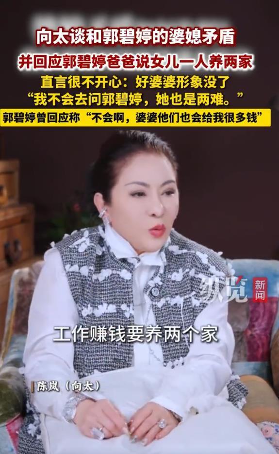 向太委屈回应“好婆婆”人设崩塌，不想为难儿媳