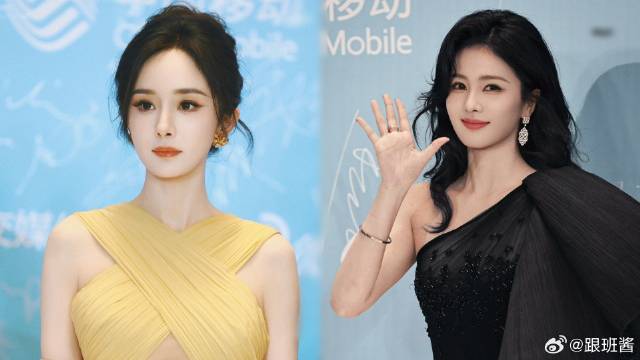 尖叫之夜内场太有看点：杨幂白鹿双主桌双C，孟子义李一桐说悄悄话