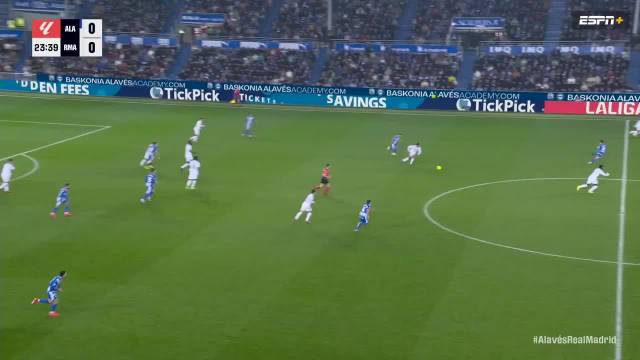 贝林厄姆助攻姆巴佩破门，皇马1-0胜阿拉维斯