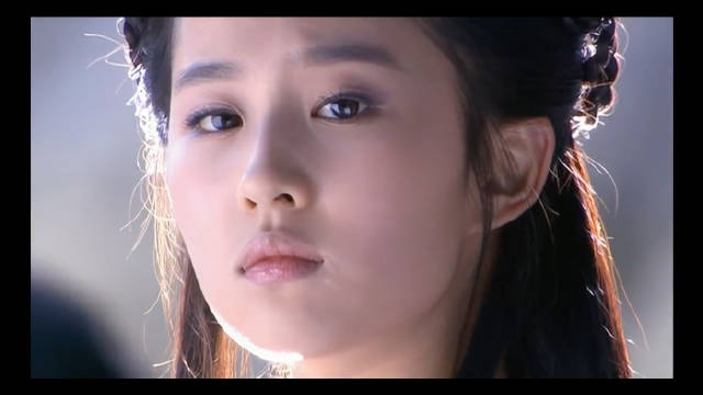 刘亦菲版《神雕侠侣》小龙女绝美瞬间，这是何等的美丽啊！