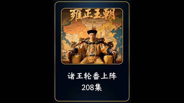 诸王轮番上阵，雍正眼巴巴的盼着老十三救场， 雍正王朝