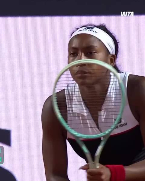 2025WTA年度最佳对决，罗马半决赛郑钦文vs高芙