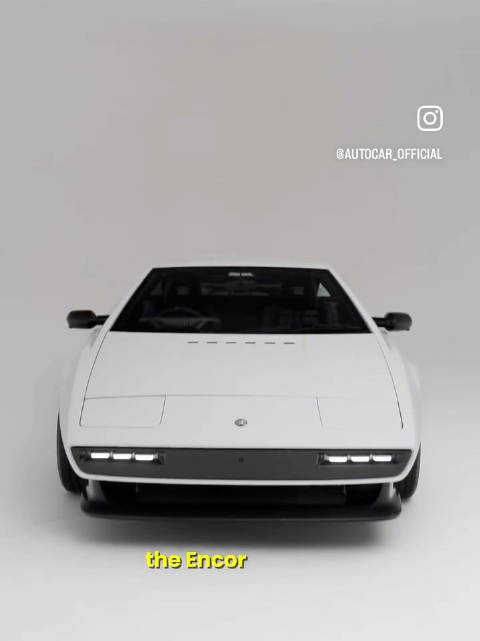 路特斯Encor，Esprit V8的现代复刻版，太帅了，我Evora不在了