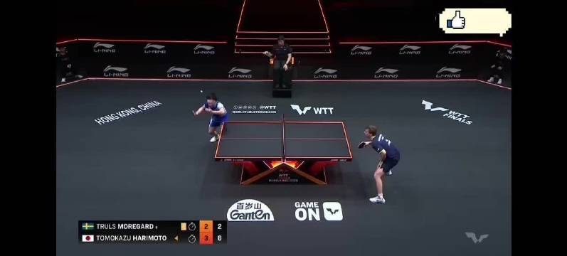 小莫胯下击球逗死亚萍姐了 真的太天马行空了，打球太好看太有创造性了小莫