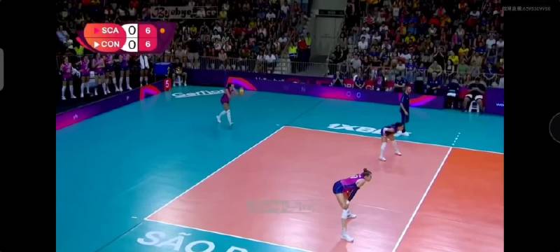 朱婷第一分， 后攻拿下世界女排新闻朱婷留洋第七季