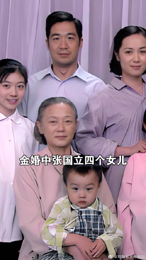 张国立《金婚》四女儿今昔对比，赵丽颖发展最佳