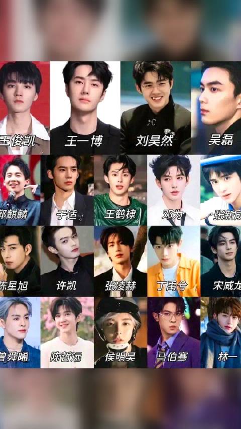 95后男明星代表角色盘点