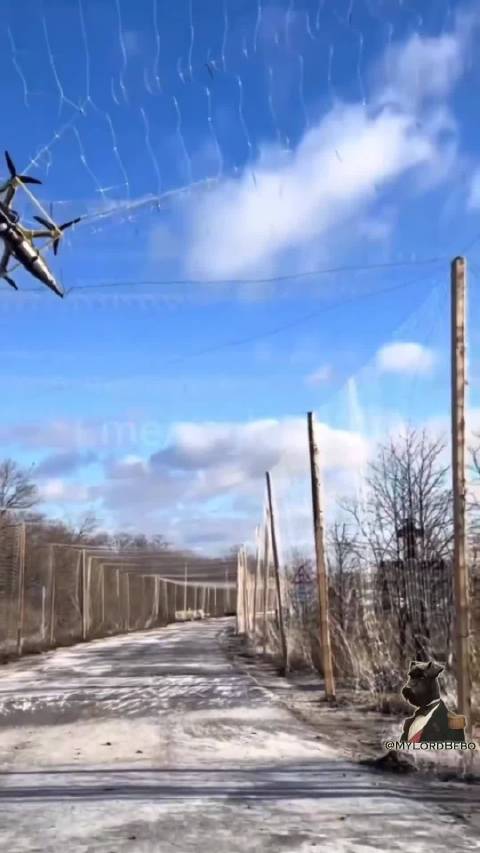 乌女兵驾宝马打卡泽连斯基地标遇无人机撤离