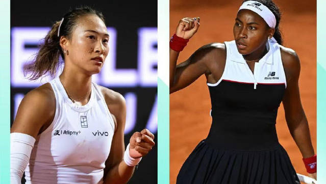 郑钦文鏖战3小时不敌高芙，无缘罗马1000赛决赛