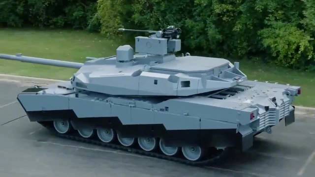 美国陆军接收首辆M1E3坦克原型车，减重60吨配备混合动力