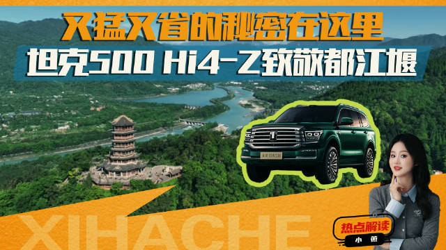 长城Hi4-Z的“治水哲学”，有实力所以才有这个底气！