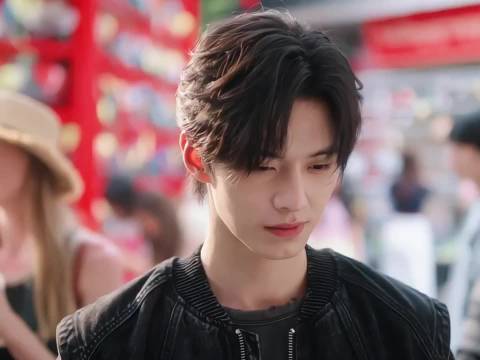 三赖看见靳牵姜暮的手，靳朝，你的报应来咯！姜暮说话被撞到亲靳朝脸上了