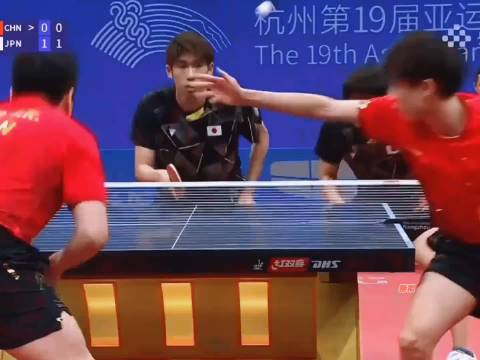 林高远梁靖崑组合力克日本外协选手